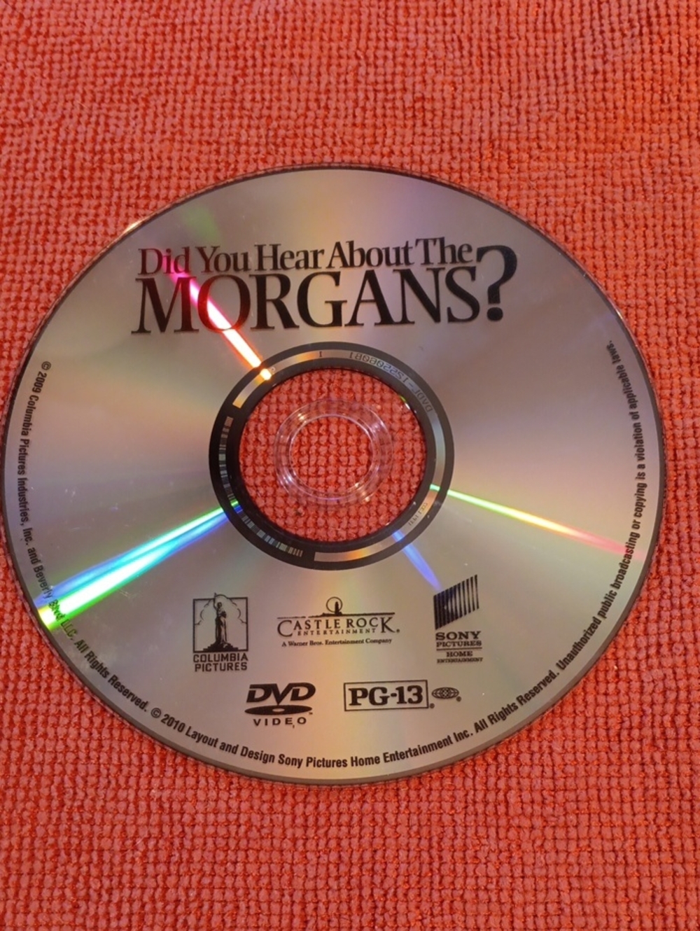 2/$8 Did You Hear About The Morgans? DVD *NO CASE*
